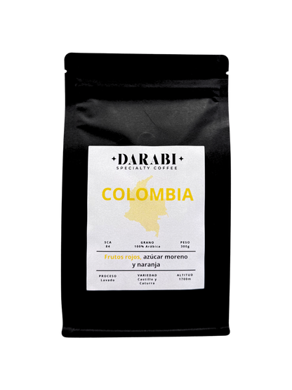 COLOMBIA 300g | 0.20€/café - Frutos rojos, azúcar moreno y naranja