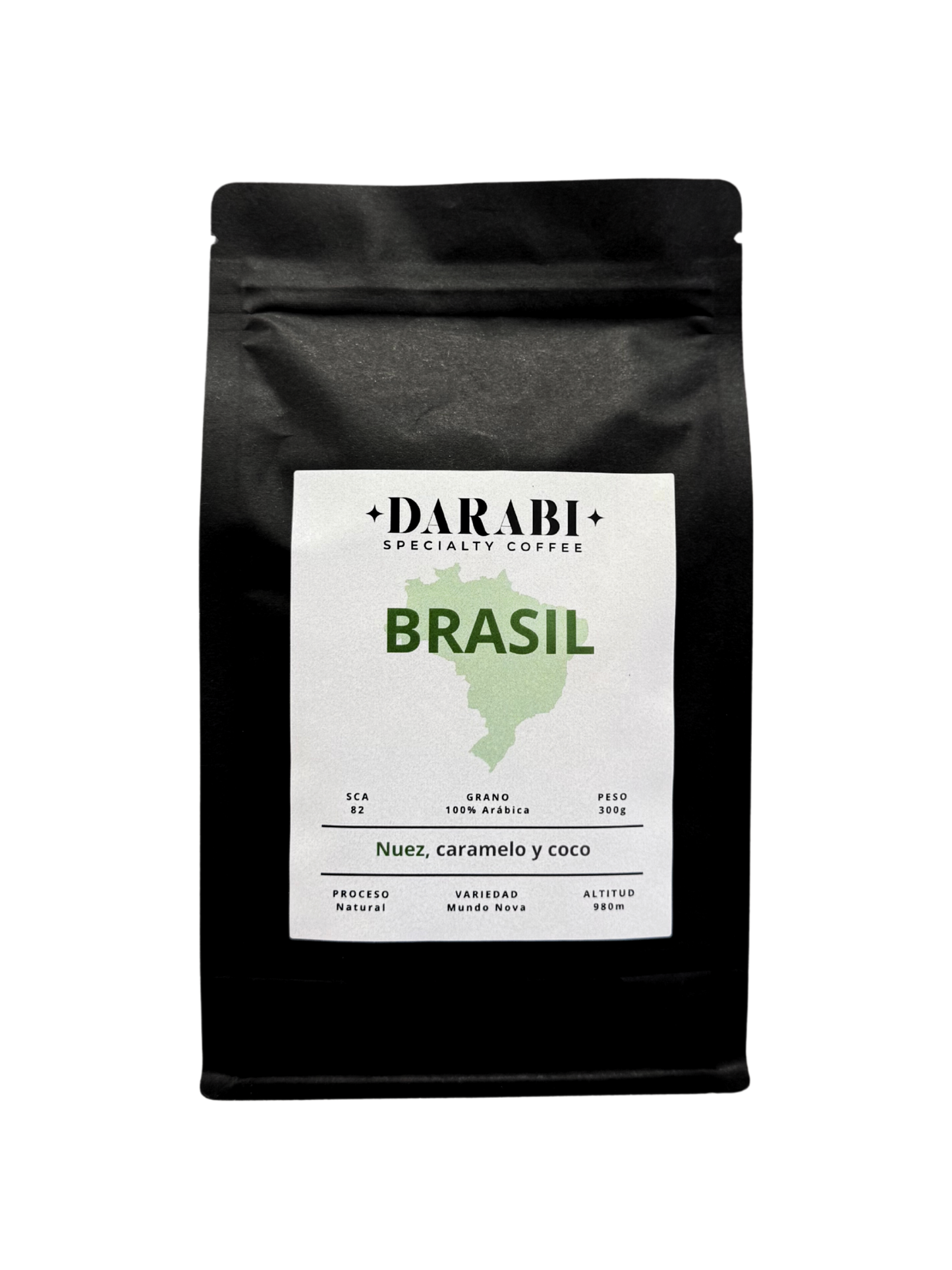 BRASILIEN 300 g | 0,19 €/Kaffee – Nuss, Karamell und Kokosnuss