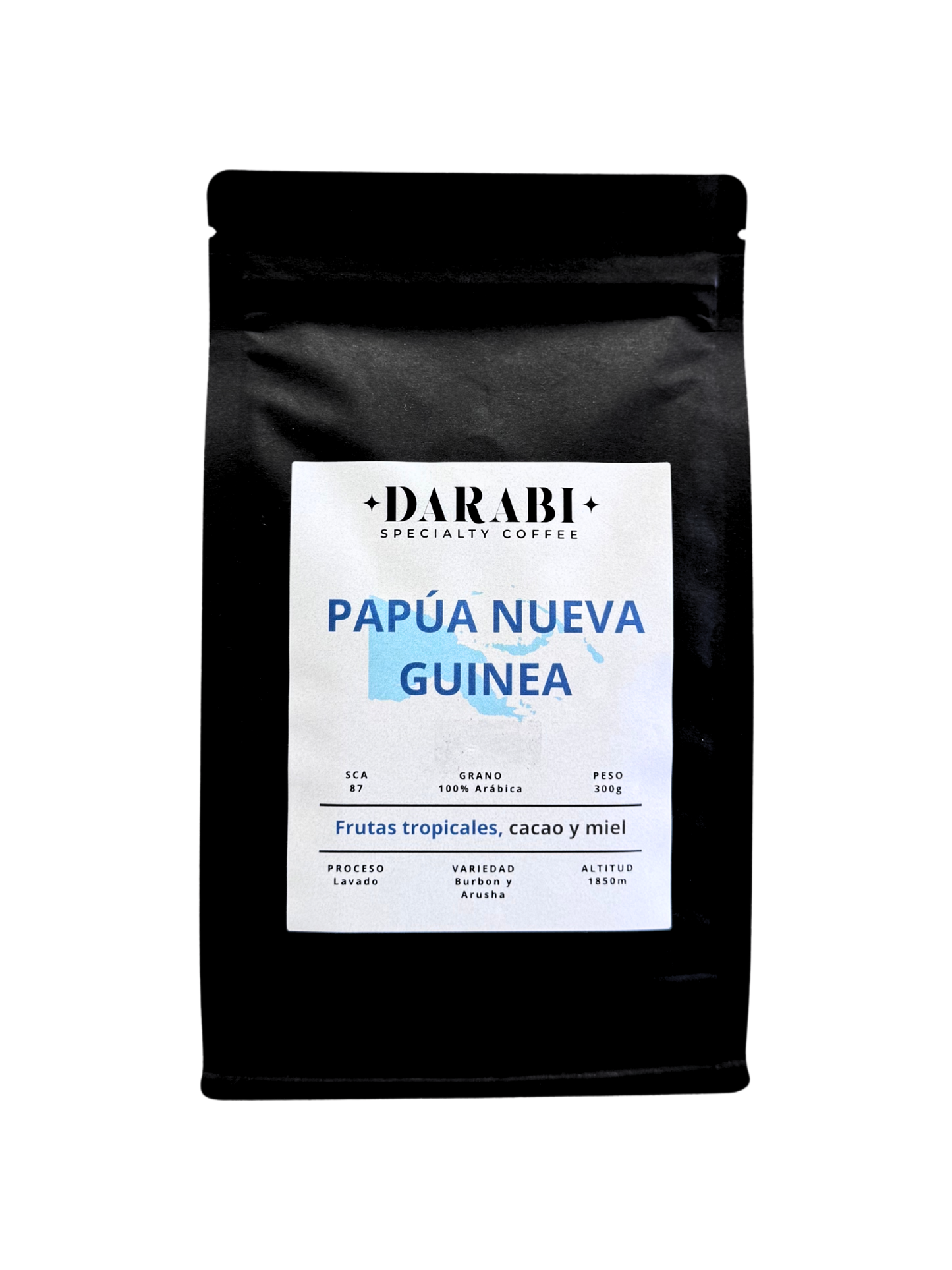 PAPÚA 300g | 0.24€/café - Frutas tropicales, cacao y miel