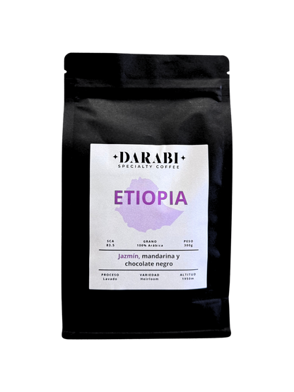 ÄTHIOPIEN 300 g | 0,23 €/Kaffee – Trockenfrüchte, Mandarine und dunkle Schokolade