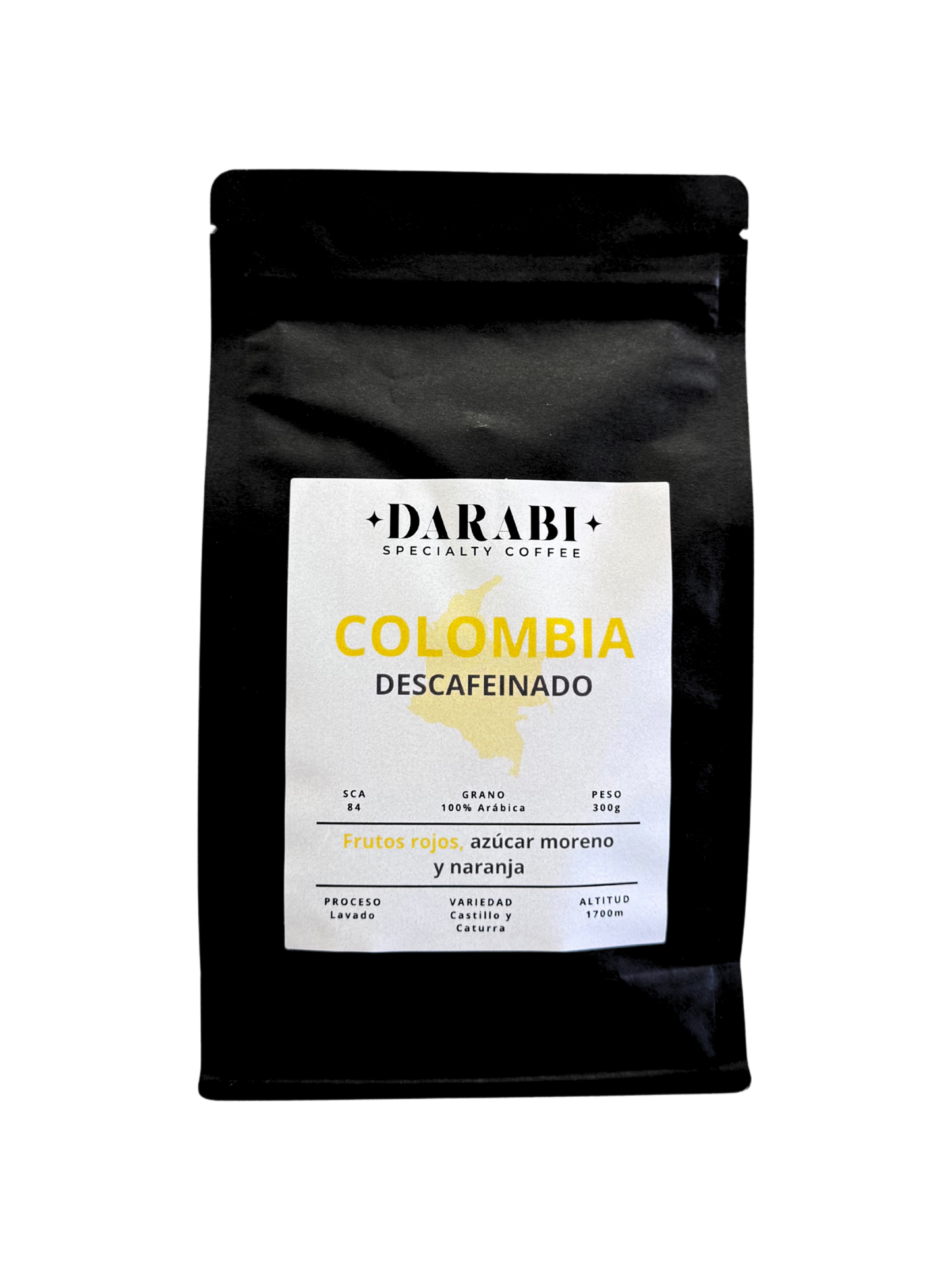 COLOMBIA DESCAF. 300g | 0.20€/café - Todo el Sabor de Colombia, Sin Cafeína
