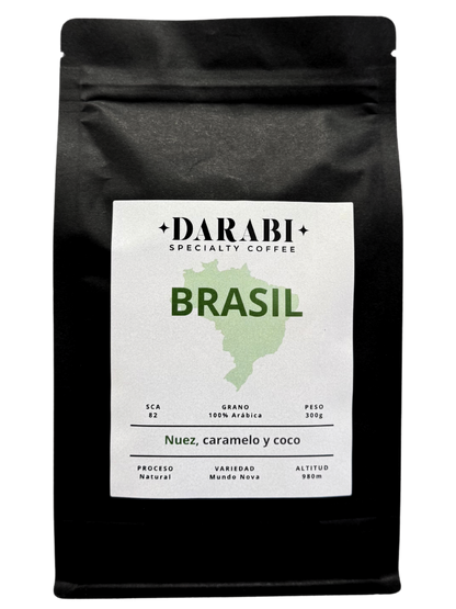 BRASILIEN 300 g | 0,19 €/Kaffee – Nuss, Karamell und Kokosnuss