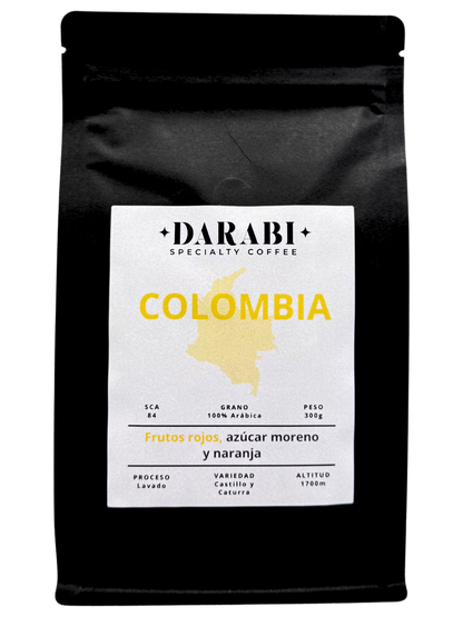 COLOMBIA 300g | 0.20€/café - Frutos rojos, azúcar moreno y naranja