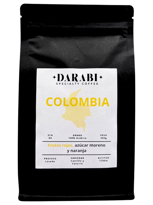 COLOMBIA 300g | 0.20€/café - Frutos rojos, azúcar moreno y naranja