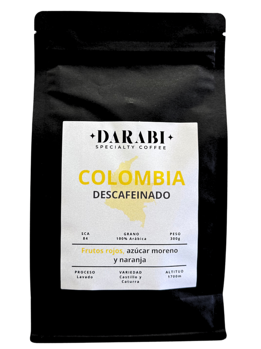 COLOMBIA DESCAF. 300g | 0.20€/café - Todo el Sabor de Colombia, Sin Cafeína