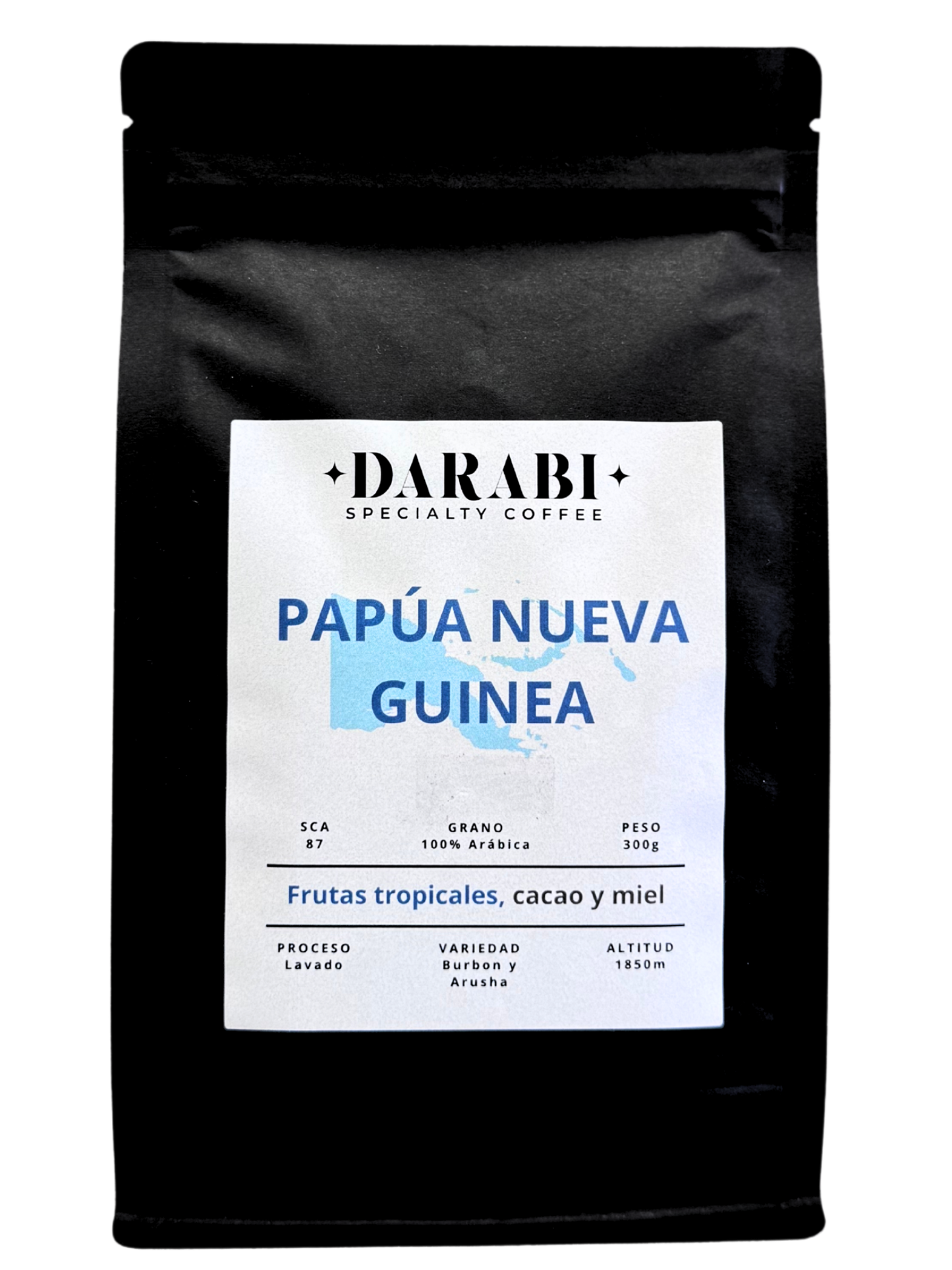 PAPÚA 300g | 0.24€/café - Frutas tropicales, cacao y miel