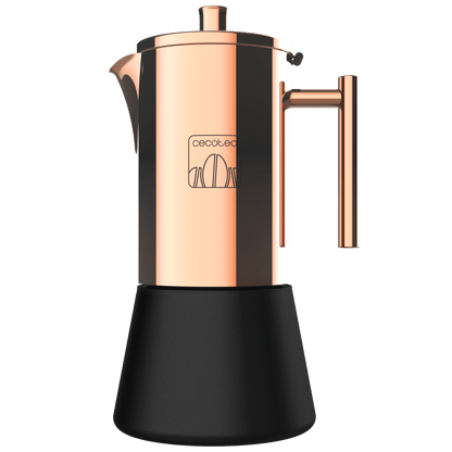 Moking Cafetera Italiana Fabricada en Acero INOX 2/4/6/10 Tazas