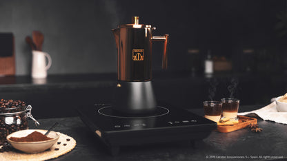 Moking Cafetera Italiana Fabricada en Acero INOX 2/4/6/10 Tazas